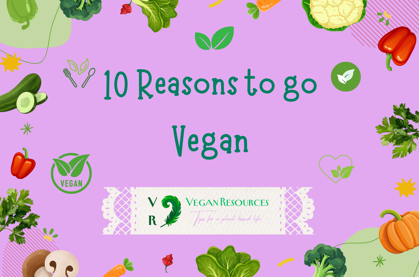 10 Reasons to Go Vegan